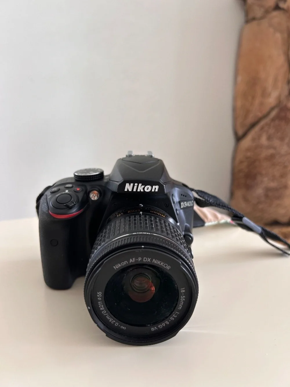 Nikon D3400 Digital SLR Camera w/ Af-p DX 18-55mm Lens and Accessories